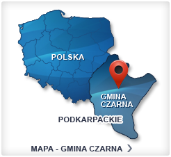Mapa - Gmina Czarna